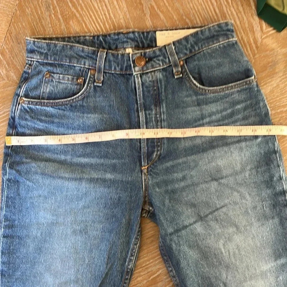 RAG & BONE Nina High Rise Ankle Cigarette Straight Leg Jeans Monty NWT - Picture 10 of 12